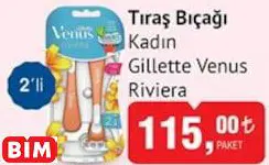 GİLLETTE VENUS RİVİERA TIRAŞ BIÇAĞI KADIN